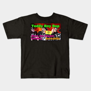 Copy of ROCK the Flamin Cowboy Teddy Boy Bop Kids T-Shirt